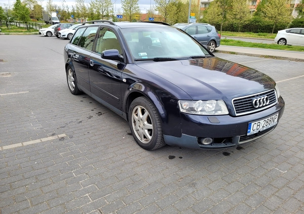 Audi A4 cena 10500 przebieg: 340000, rok produkcji 2003 z Bydgoszcz małe 67